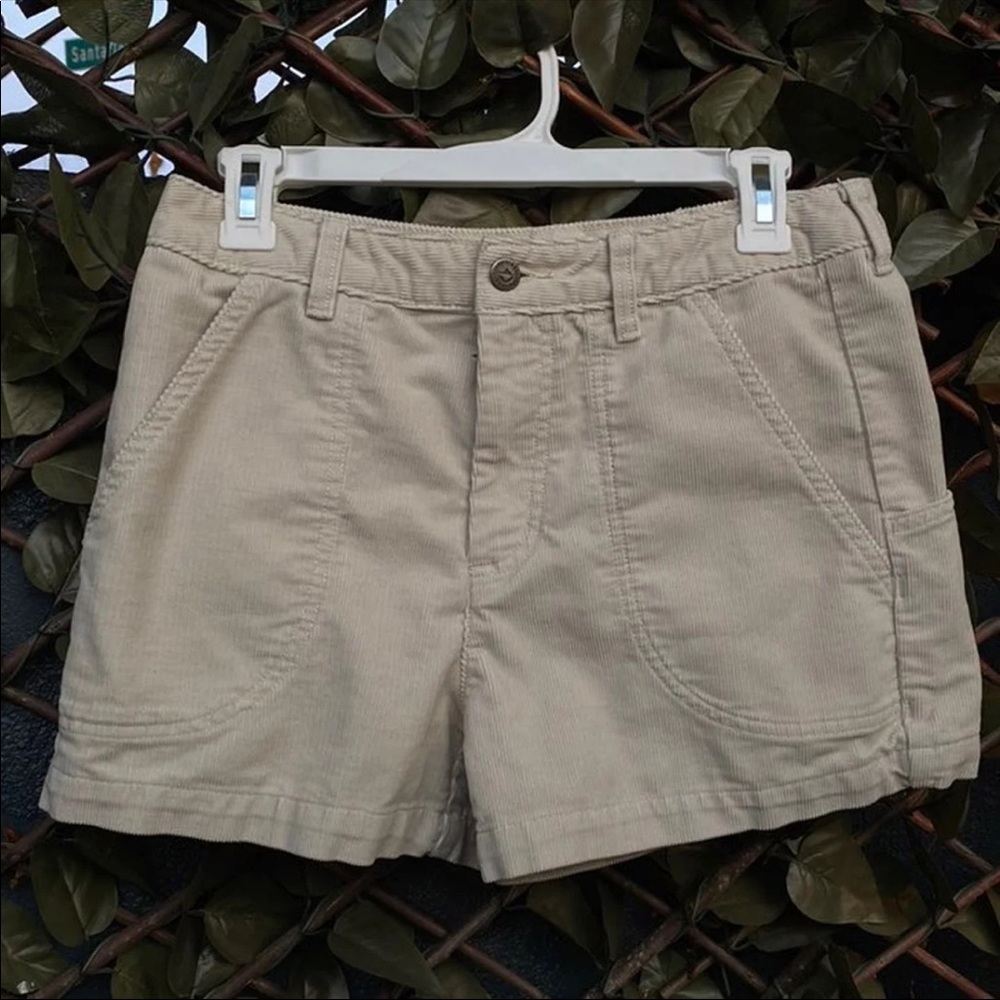 Women's Tan Patagonia Corduroy Stand Up Shorts